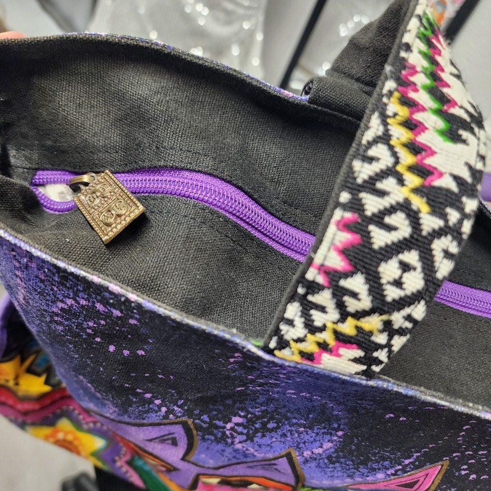 Laurel Burch Large‎ Tote bag Cats - Picture 6 of 9